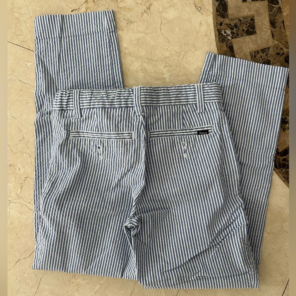 Striped kids Pants - Black and White - Picture 3 of 3